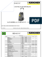 LAVADORA A. P. HD 6/13 C - 1.514-253.0: Lista de Peças de Reposição