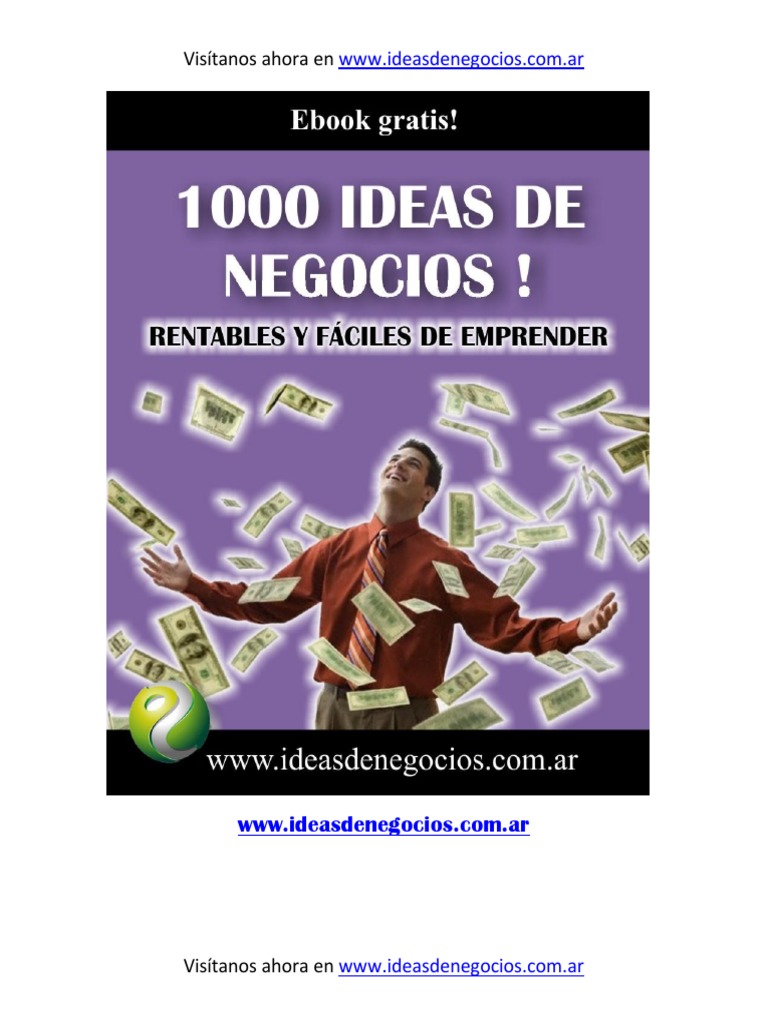 1000 Ideas de Negocios Rentables | PDF | Mercado de divisas | Máquina ...