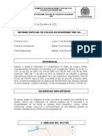 Informe Especial de Policia en Seguridad Vial CV5 El Banco Diciembre