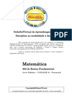 Matemática 902 - Módulo 01 - Presencial
