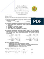 Genmath Practice Test 1