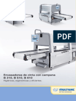 Envasadoras de Cinta Con Campana B 310, B 510, B 610 - MULTIVAC