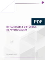 PDF 1 Dificuldades e Distúrbios de Aprendizagem.