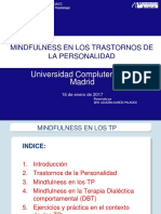 Universidad Complutense de Madrid: Mindfulness en Los Trastornos de La Personalidad