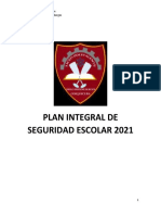 Plan Integral de Seguridad Escolar 2021