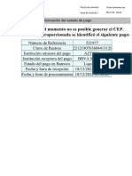 Reporte Estado de Pago PDF