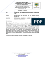 CIRCULAR No. 034 REITERACION CUMPLIMIENTO REGISTRO PROYECTOS 2023 MGA WEB
