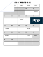 Calendário Testes 1º Trimestre 6º Ano 2023 PDF