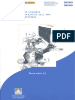 Guide Evaluer Les Risques Et Programmer Les Actions de Prevention Dans Le Btp. - Doc PDF
