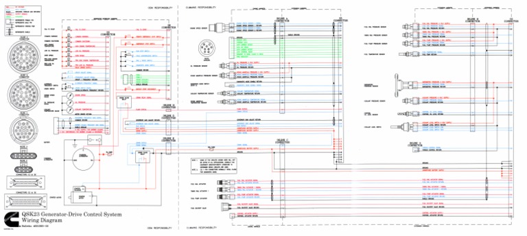 Cummins QSK23 - Diagrama - Ingles | PDF