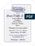 Lista de Precios Grupo Daxter Sas 2022 PDF