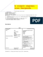 Contoh Output Regresi Linier Berganda