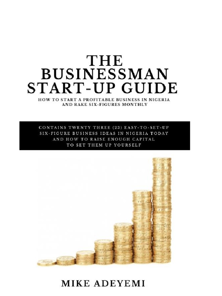 The Businessman Startup Guide - Mike Adeyemi - Trial Version | PDF ...