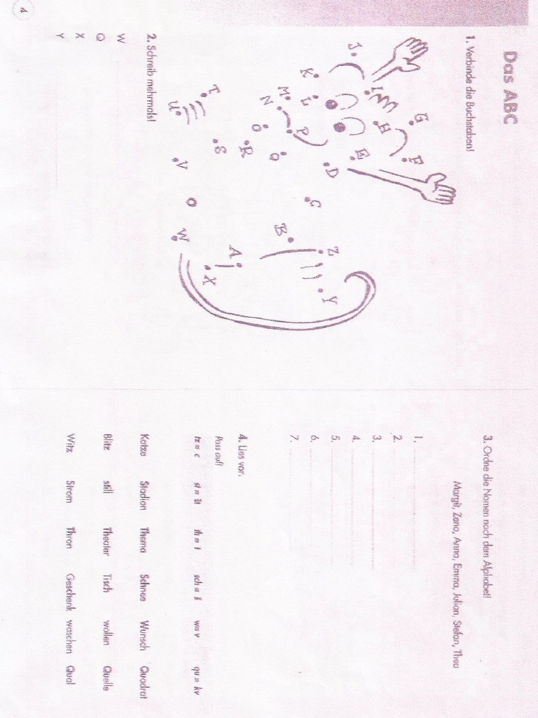 Buchstaben Verbinden | PDF