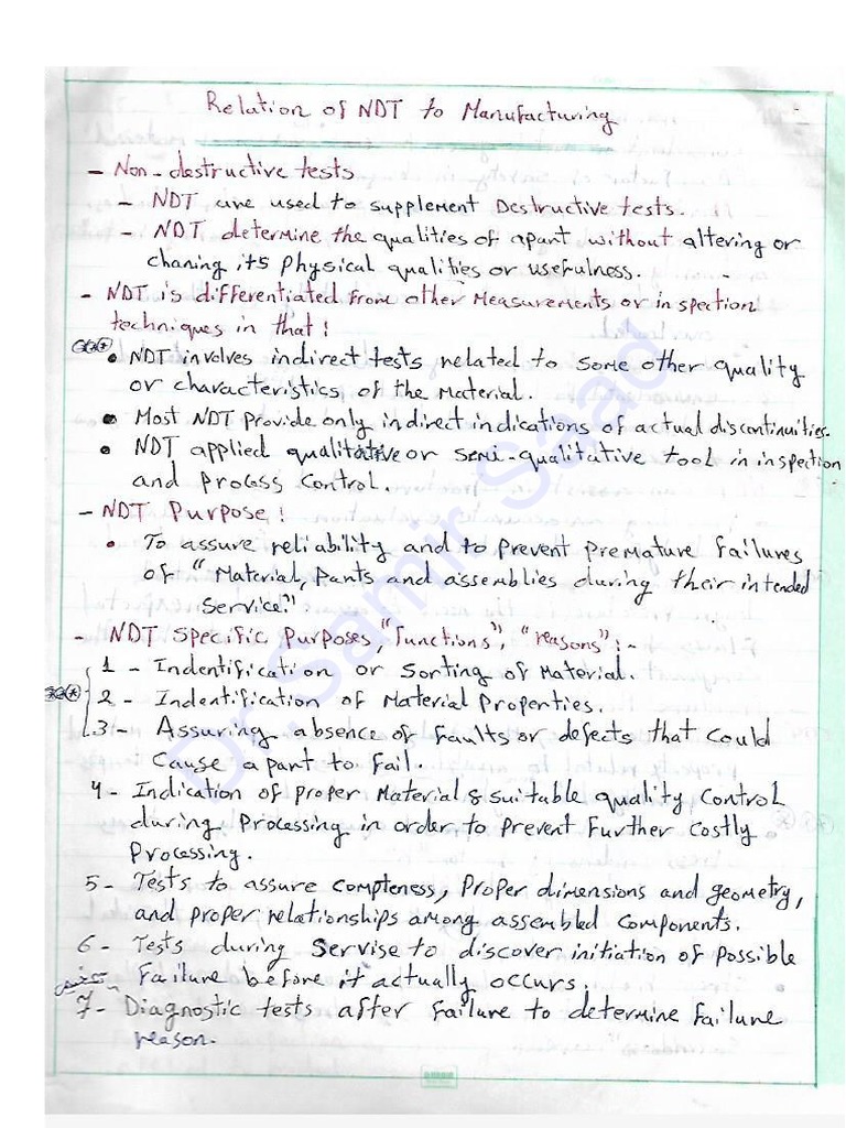 Asnt Basic Level Iii Notes Part I Pdf