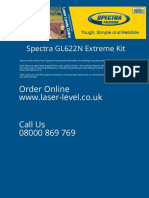 Spectra GL622N User Guide
