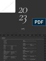 2023 Dark Mode Digital Planner (Monday Start) PDF
