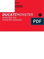 Libretto D'officina Ducati Monster