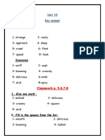 Unit 10 Key Answer PDF