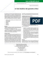 Estrategia Ante El Reto Bioético Del Paciente Crítico