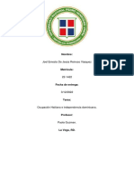 Ocupacion Haitiana e Independencia Dominicana