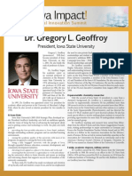 Dr. Gregory L. Geoffroy - Biography For Iowa Impact Medical Innovation Summit