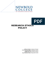 Research Ethics Policy PDF