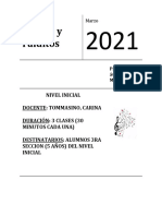 Secuencia Didactica 2021 Inicial