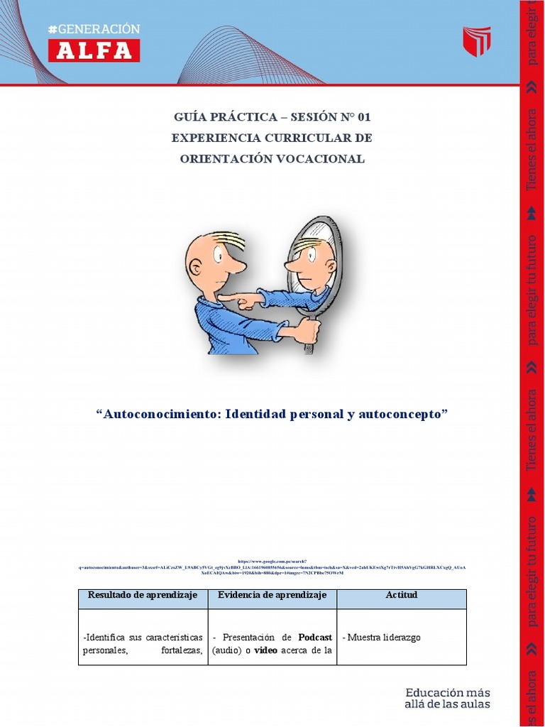 Autoconocimiento y Orientación Vocacional | PDF | Aprendizaje | Ciencia ...