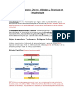 Tema 1 - Concepto, Objeto, Métodos y Técnicas en Psicobiología PDF