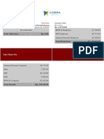 Payslip October 2021 PDF