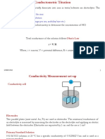 Conductometry Lec PDF