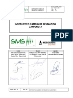 INSTRUCTIVO CAMBIO DE NEUMATICO CAMIONETA (Faena) SMS - INT - 0 PDF