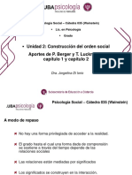 La Construcción Social de La Realidad - Cap 1 y 2