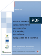 Analyza Monitor Kvality Podnikatelskeho Prostredia V SR A Konkurencie S... PDF
