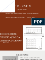 Exercício de Verificação Da Aprendizagem 03 PDF