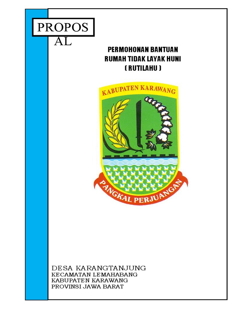 Permohonan Bantuan Rutilahu Karawang | PDF | Ilmu Sosial | Sains ...