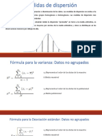 Medidas de Dispersión PDF