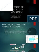 Proceso de Oxidacion Avanzada