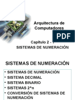 2 - 1 Sistemas de Numeración