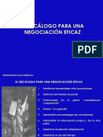 3 - Decálogo de La Negociación PDF