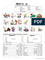 Can For Abilities - 2 Page Worksheet PDF