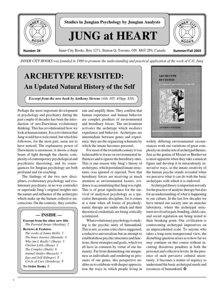 Jung at Heart PDF Analytical Psychology Shadow (Psychology)