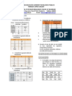 EJERCICIOS DE APLICACIÓNfrecuencias