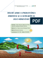 ED2 - Debate Sobre Problemática Ambiental y Alteración Al Ciclo Hidrológico - Yadira Betancourt Ávila - Alejandra Reséndiz Ramírez - 8A ITAM