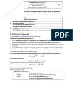 Guía - Distribuciones de Probabilidad - Exponencial y Normal