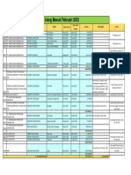 Rencana Uang Masuk Februari 2023