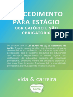 Informativo de Estágios PDF