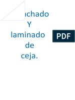 Guia de Planchado y Laminado de Ceja