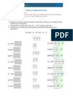 Ejercicio 2 Algebra de Funciones